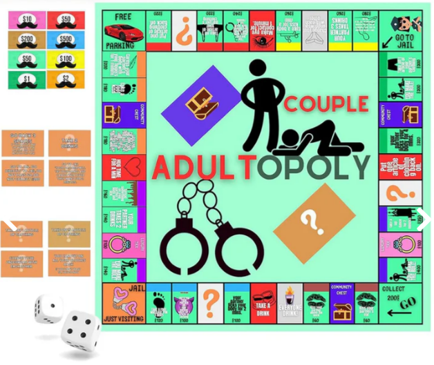 Adultopoly Board Game