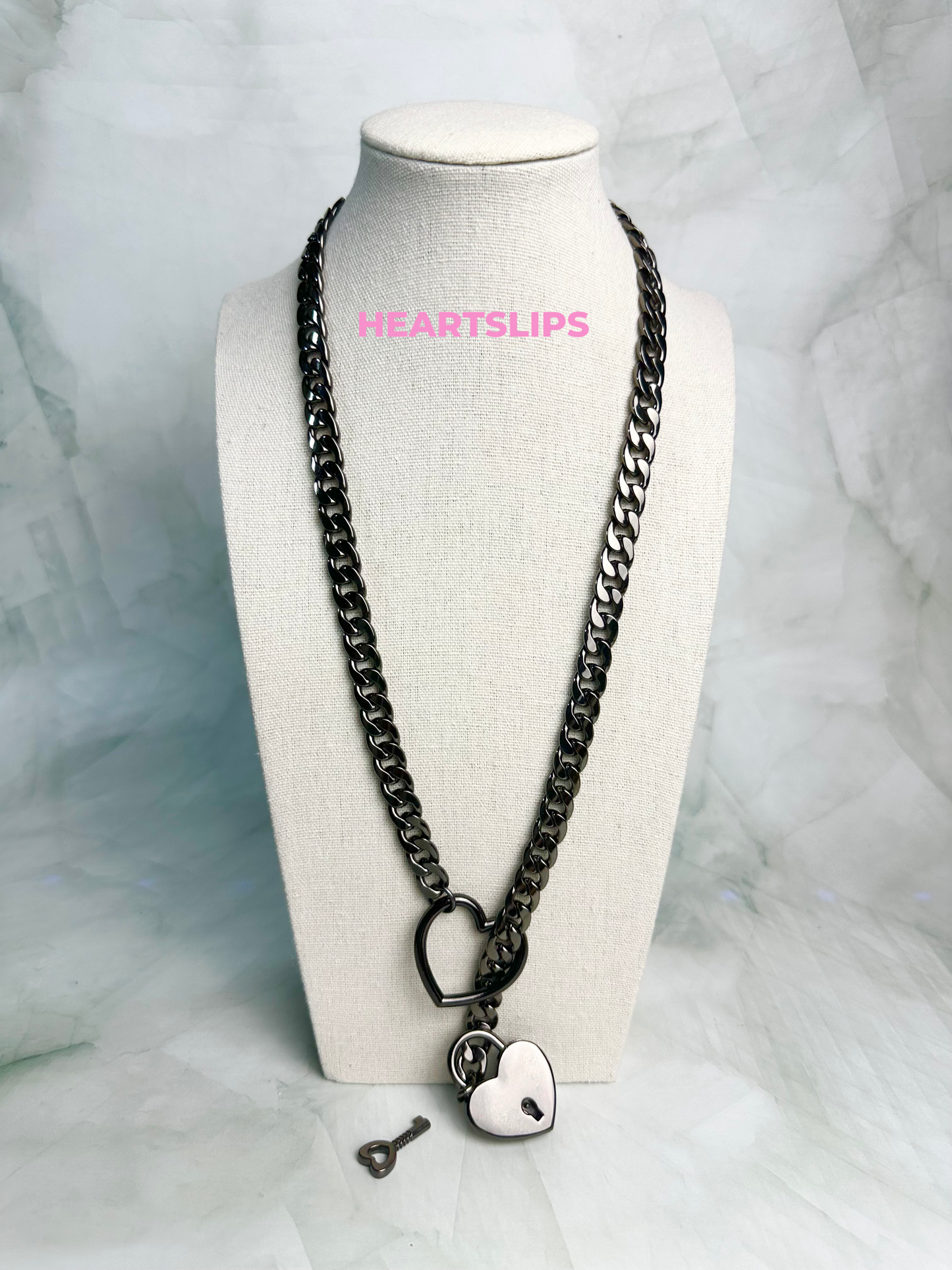 Curb Lock & Key Slip Chain