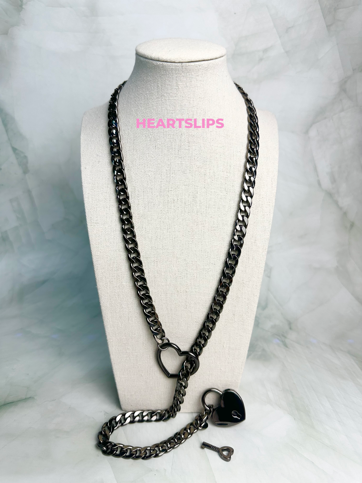 Curb Lock & Key Slip Chain