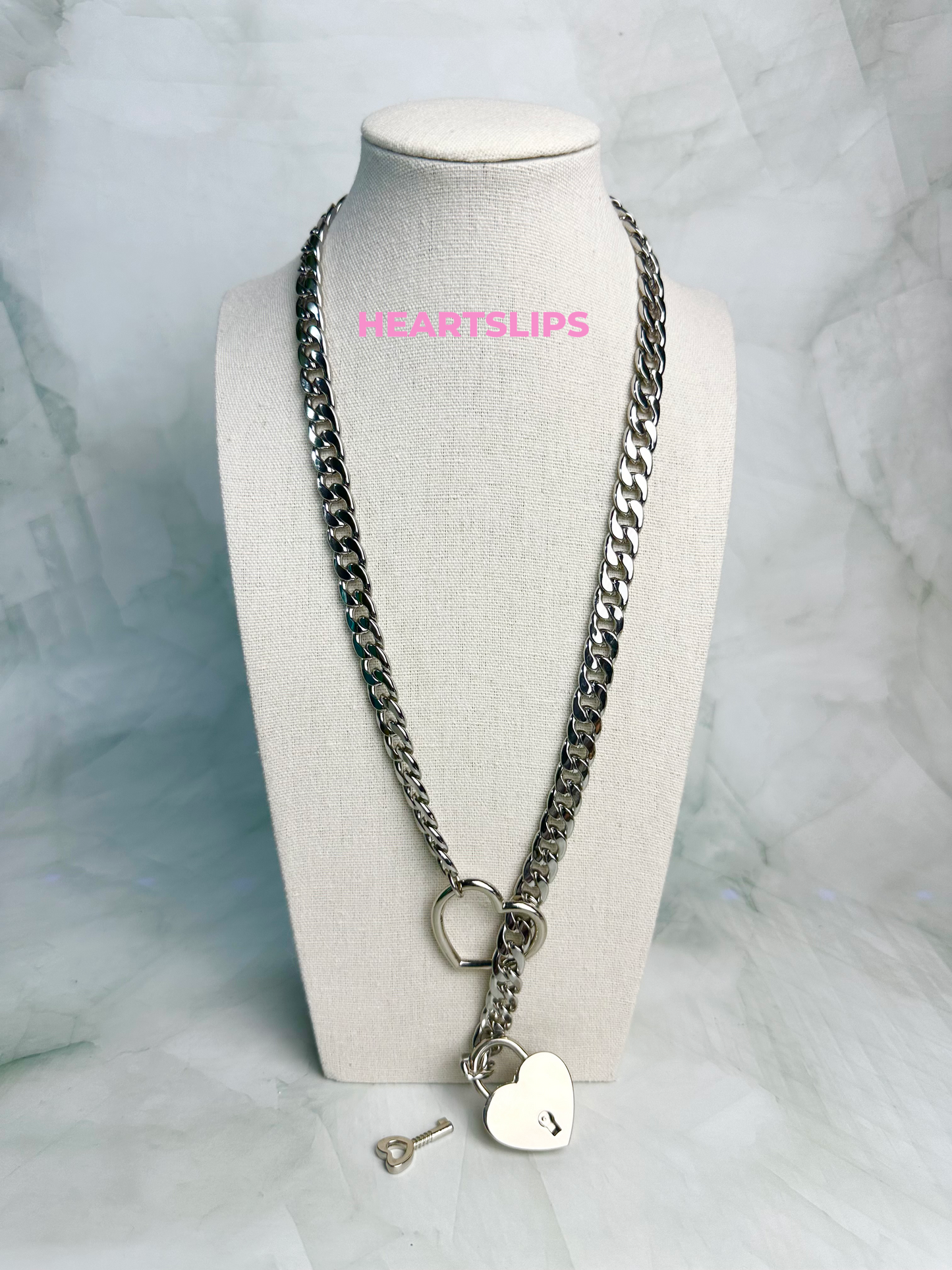 Curb Lock & Key Slip Chain