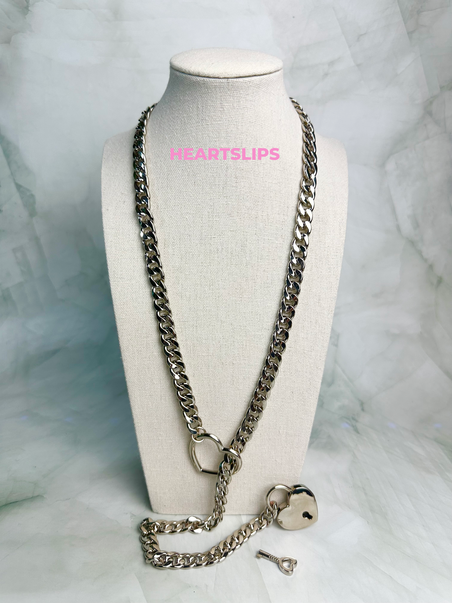 Curb Lock & Key Slip Chain